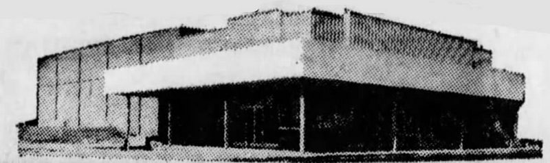 Riverland Theatre - Aug 1971 Rendering Of Theater (newer photo)